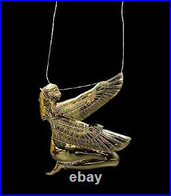 Rare Egyptian Pendant of ISIS goddess of healing & magic Spreading the wings