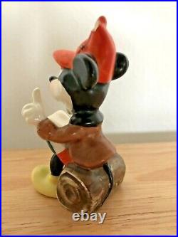 Rare Goebel Disney Mickey Mouse Circa 1950-1955 Figure Figurine