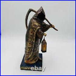 Rare Jim Shore Heartwood Creek Grim Reaper For Whom Comes The Reaper Figurine