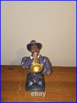 Rare Vintage Jazz Player Sculpture READ DESCRIPTION