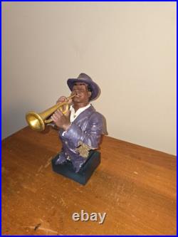 Rare Vintage Jazz Player Sculpture READ DESCRIPTION