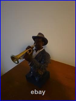 Rare Vintage Jazz Player Sculpture READ DESCRIPTION