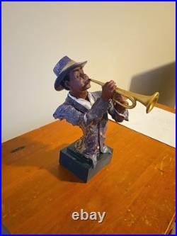 Rare Vintage Jazz Player Sculpture READ DESCRIPTION