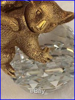 Rare Vintage Strass Collection Swarovski Crystal Trimlite Koala Bear Paperweight