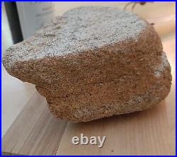 Rare one of a kind Natural Art Rock Loaf of Bread- 7.75x 5 x 2.5- Realistic