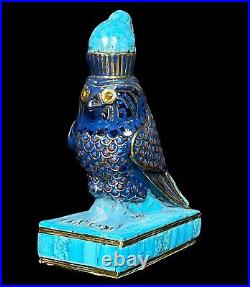 Replica Egyptian Falcon God HORUS Inlaid with Natural gemstones