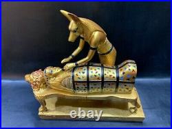 Replica of Anubis Jackal god of mummification, mummify King Tutankhamun