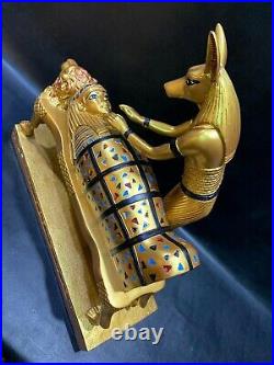 Replica of Anubis Jackal god of mummification, mummify King Tutankhamun