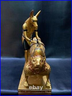 Replica of Anubis Jackal god of mummification, mummify King Tutankhamun