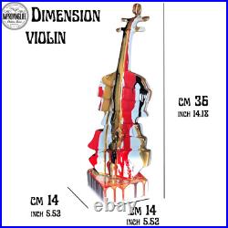Resin Violin Figurine