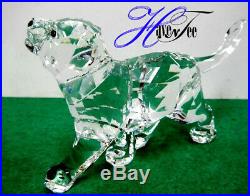 Retired Lion Cub Artist Signed 2013 Swarovski Crystal Figurine 1194148-s