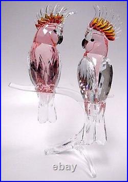 Retired Pink Cockatoos Paradise Birds 2017 Swarovski Crystal 5244651