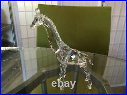 Retired Swarovski Crystal BABY GIRAFFE Figurine #7603NR 000 002 MIB withCOA