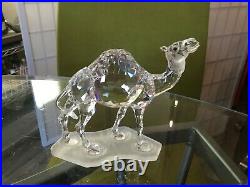 Retired Swarovski Crystal CAMEL Figurine #2476833 MIB withCOA