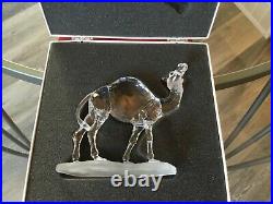 Retired Swarovski Crystal CAMEL Figurine #2476833 MIB withCOA