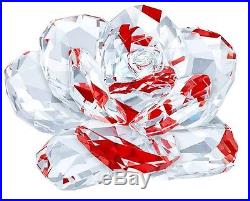 Rose Flower Clear Crystal Petals Reflects Red 2017 Swarovski Crystal #5249251