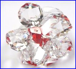 Rose Flower Clear Crystal Petals Reflects Red 2017 Swarovski Crystal 5249251