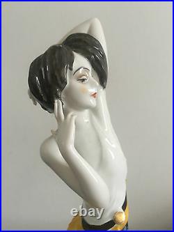 Rosenthal Art Deco Nude Figurine Dancer Humoreske Lo Hesse Holzer Defanti