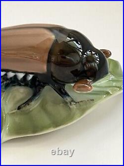 Rosenthal Karl Himmelstoss 381 Beetle Insect Art Deco Porcelain German Very Rare