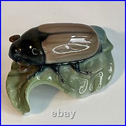 Rosenthal Karl Himmelstoss 381 Beetle Insect Art Deco Porcelain German Very Rare