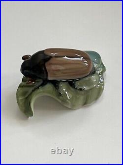 Rosenthal Karl Himmelstoss 381 Beetle Insect Art Deco Porcelain German Very Rare