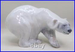 Royal Copenhagen Whitebear White Figurine Pottery