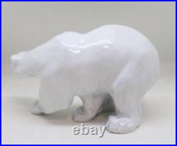 Royal Copenhagen Whitebear White Figurine Pottery