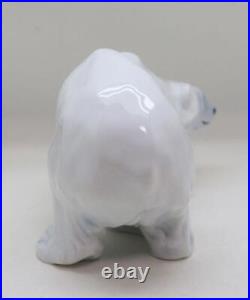 Royal Copenhagen Whitebear White Figurine Pottery