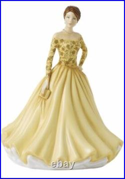 Royal Doulton PRETTY LADIES JANE Figurine HN 5928 YELLOW DRESS