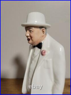 Royal Doulton Sir Winston Churchill, Porcelain Made In England 10.5Tall