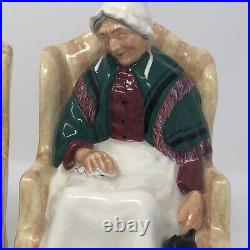 Royal Doulton Uncle Ned HN2094 Forty Winks HN1974 Figurines Excellent Condition