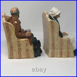 Royal Doulton Uncle Ned HN2094 Forty Winks HN1974 Figurines Excellent Condition