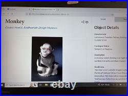 Russian USSR Monkey, Natalya Danko, 1920's, Lomonosov, See Notes