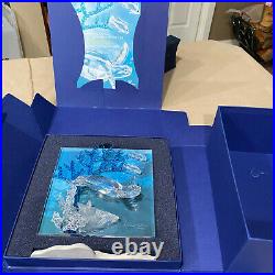 SIGNED Swarovski Crystal Wonders of the Sea 2006 ETERNITY Colored COA/ MIB SIGNED Swarovski Crystal Wonders of the Sea 2006 ETERNITY Colored COA/ MIB