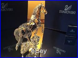 STALLION SWAROVSKI HORSE CRYSTAL BRAND NEW! #898508/9100 068 Swan logo