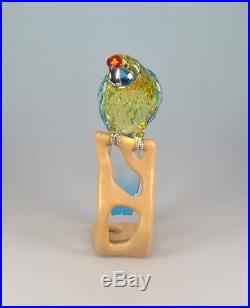 SWAROVSKI 901601 GREEN ROSELLA 2007 MEGA BIRD