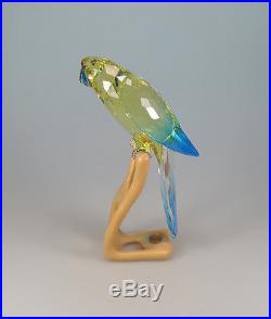 SWAROVSKI 901601 GREEN ROSELLA 2007 MEGA BIRD