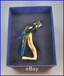 SWAROVSKI 901601 GREEN ROSELLA 2007 MEGA BIRD