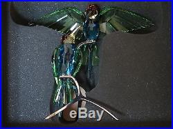 SWAROVSKI BEE EATERS MINT CONDITION in ORIGINAL INNER and OUTER BOXES