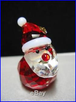 SWAROVSKI CHRISTMAS Rocking Santa Figurine Mint and NEW IN BOX