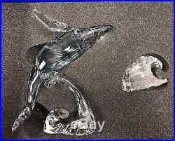 Swarovski Crystal 2012 Scs Humpback Paikea Whale Sculpture Figurine 1053154 Mib