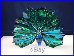 Swarovski Crystal 2015 Scs Peacock Arya 5063694 & White Peacock 5063695 New