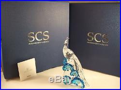 Swarovski Crystal 2015 Scs Peacock Arya 5063694 & White Peacock 5063695 New