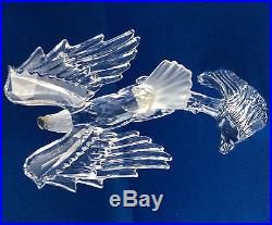 SWAROVSKI CRYSTAL BALD EAGLE No. 0248003, WITH BOXES & CERTIFICATE