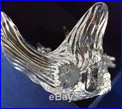 SWAROVSKI CRYSTAL BALD EAGLE No. 0248003, WITH BOXES & CERTIFICATE