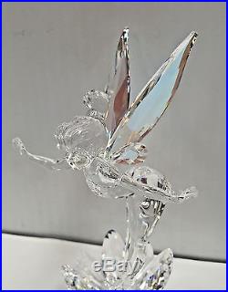 Swarovski Crystal Disney 2008 Tinkerbell Figurine Retired 905780 Bnib Coa