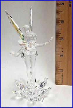 Swarovski Crystal Disney 2008 Tinkerbell Figurine Retired 905780 Bnib Coa