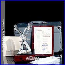 SWAROVSKI CRYSTAL EAGLE LIMITED EDITION OUT OF 10,000 MINT IN BOX WITH PAPERS