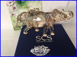 Swarovski Crystal Scs Annual Edition 2013 Cinta Elephant New In Box Nr