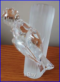 Swarovski Crystal Scs Members Annual 1988 Woodpeckers Figurine